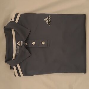 Adidas Short-Sleeve Collared Shirt